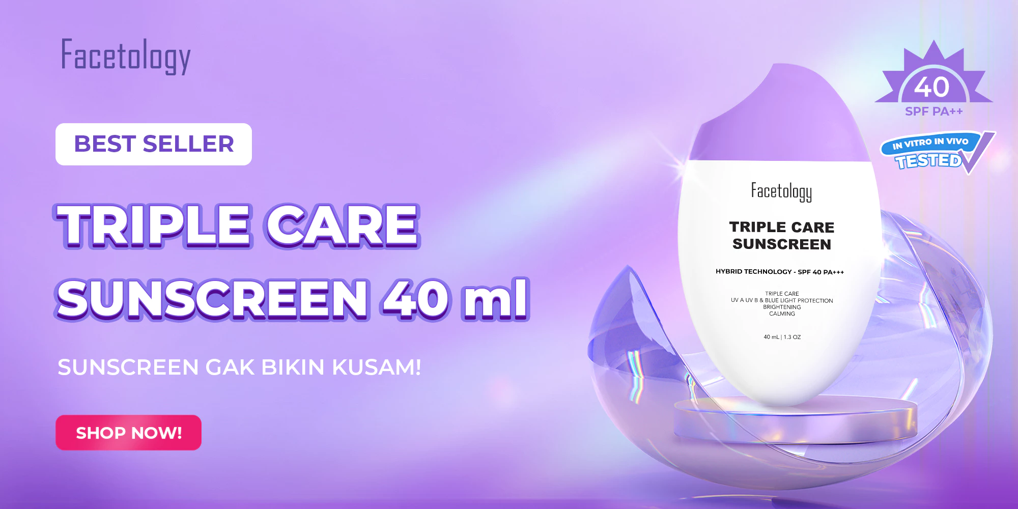 facetology sunscreen