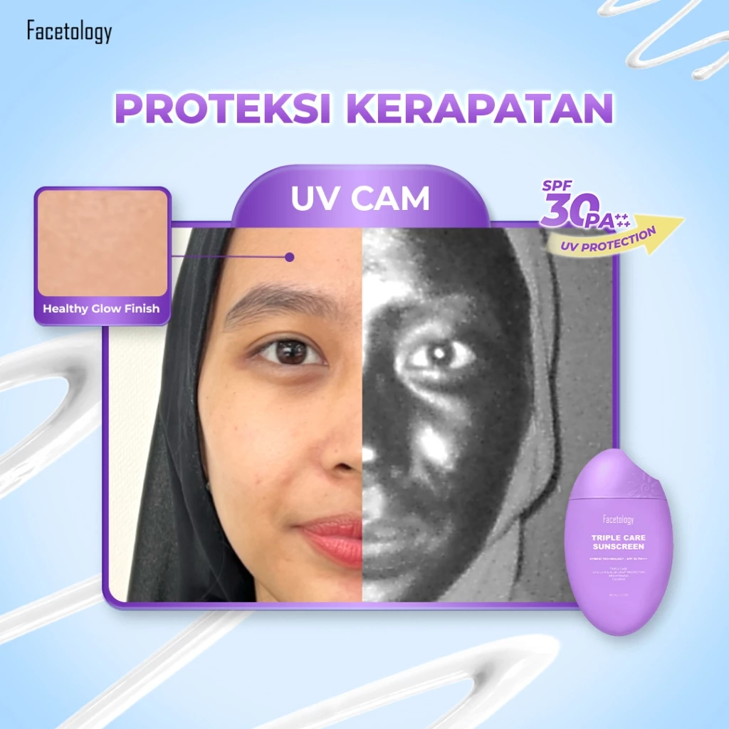 Sunscreen Facetology All Skin Type SPF 30 PA++++ 30ml - Image 3